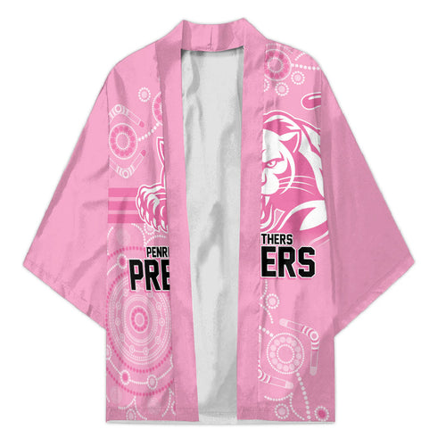 Penrith Premiers 2026 Kimono Panthers Seven-Time Premiership Pink