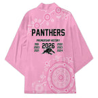 Penrith Premiers 2026 Kimono Panthers Seven-Time Premiership Pink