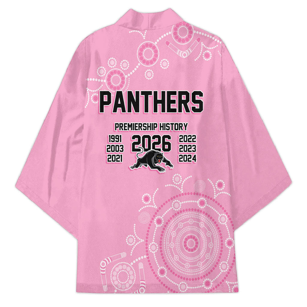 Penrith Premiers 2026 Kimono Panthers Seven-Time Premiership Pink