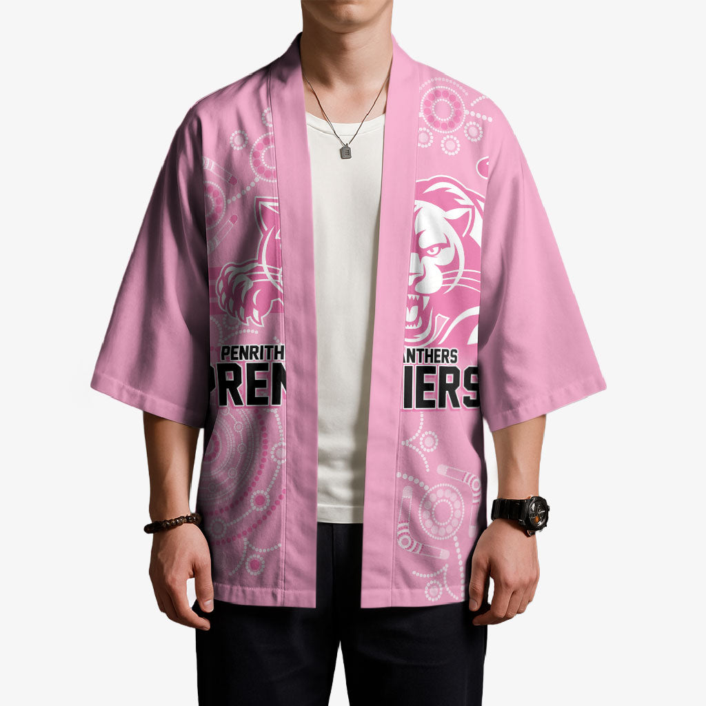 Penrith Premiers 2026 Kimono Panthers Seven-Time Premiership Pink