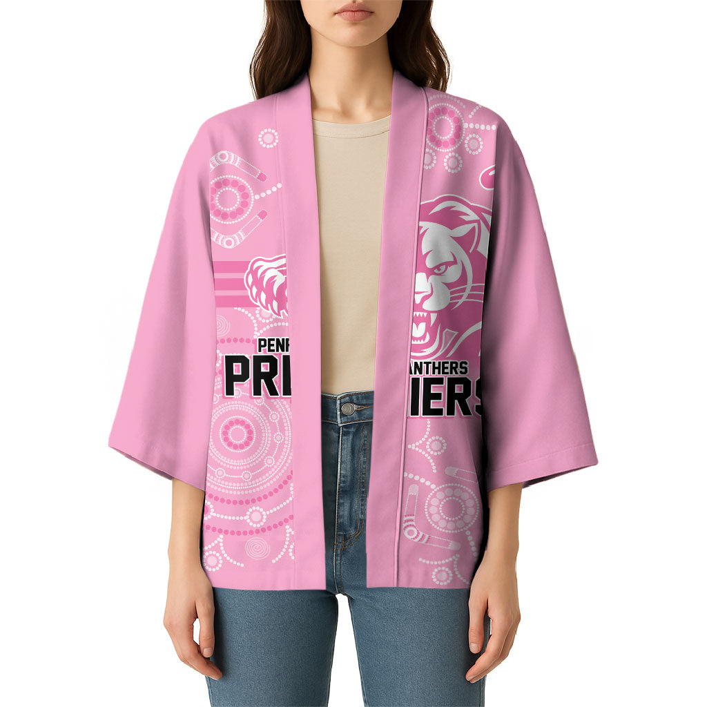Penrith Premiers 2026 Kimono Panthers Seven-Time Premiership Pink