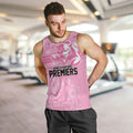 Penrith Premiers 2026 Men Tank Top Panthers Seven-Time Premiership Pink