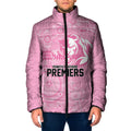 Penrith Premiers 2026 Padded Jacket Panthers Seven-Time Premiership Pink