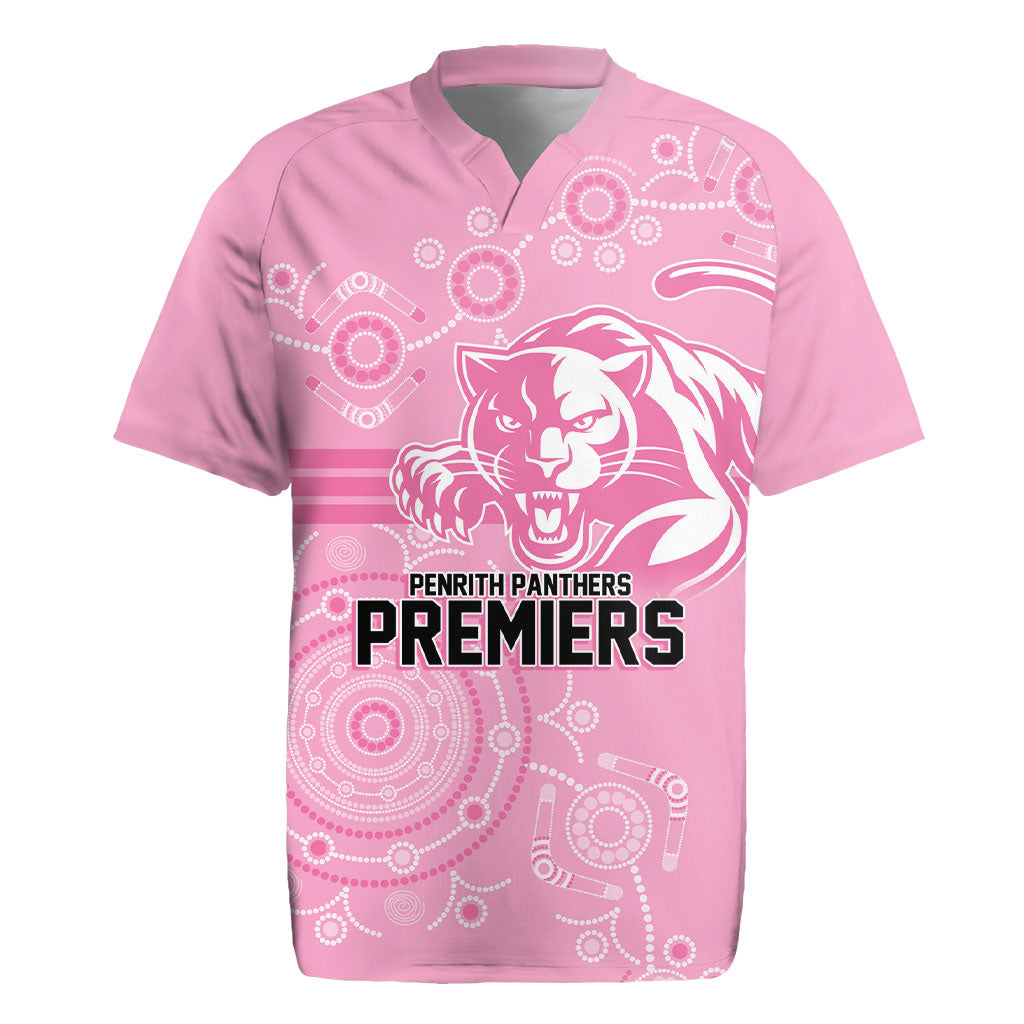 Penrith Premiers 2026 Rugby Jersey Panthers Seven-Time Premiership Pink