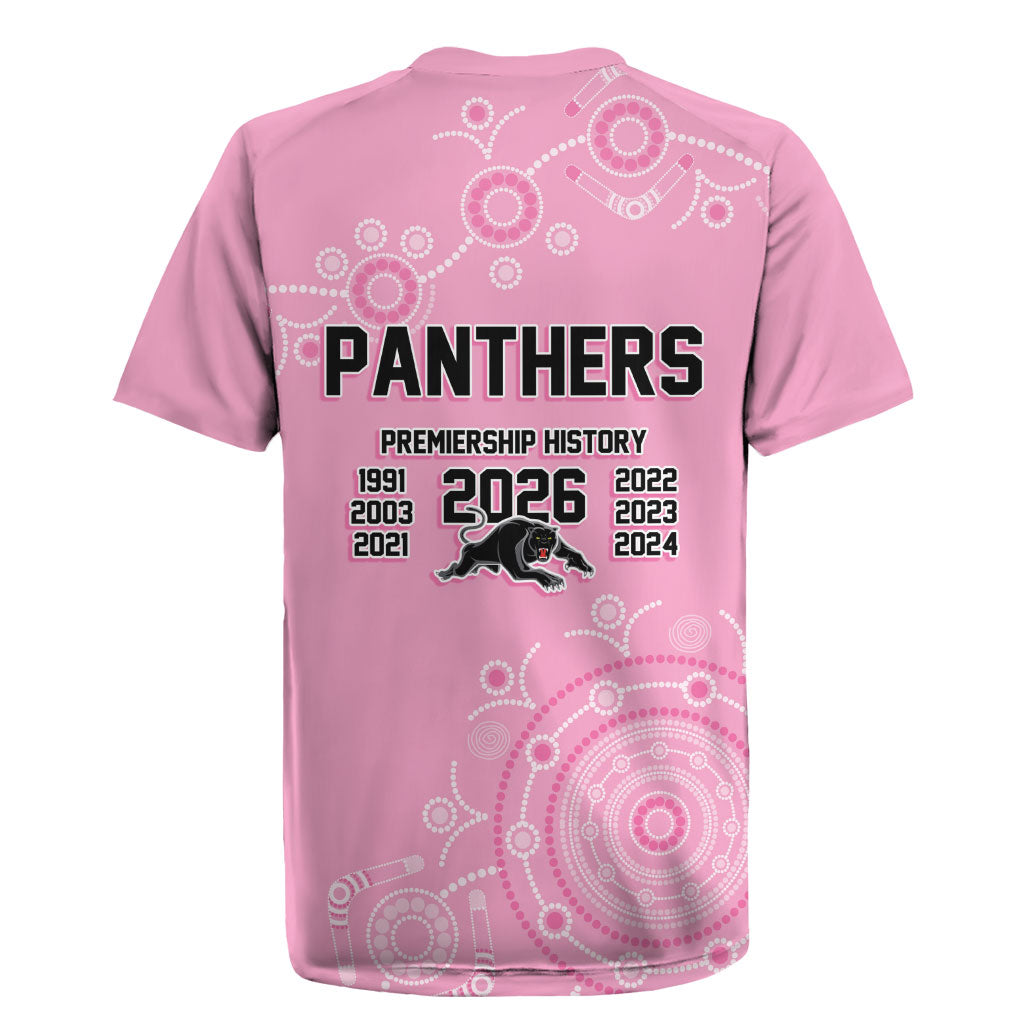Penrith Premiers 2026 Rugby Jersey Panthers Seven-Time Premiership Pink