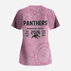Penrith Premiers 2026 Scrub Top Panthers Seven-Time Premiership Pink