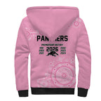 Penrith Premiers 2026 Sherpa Hoodie Panthers Seven-Time Premiership Pink