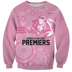 Penrith Premiers 2026 Sweatshirt Panthers Seven-Time Premiership Pink