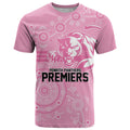 Penrith Premiers 2026 T Shirt Panthers Seven-Time Premiership Pink