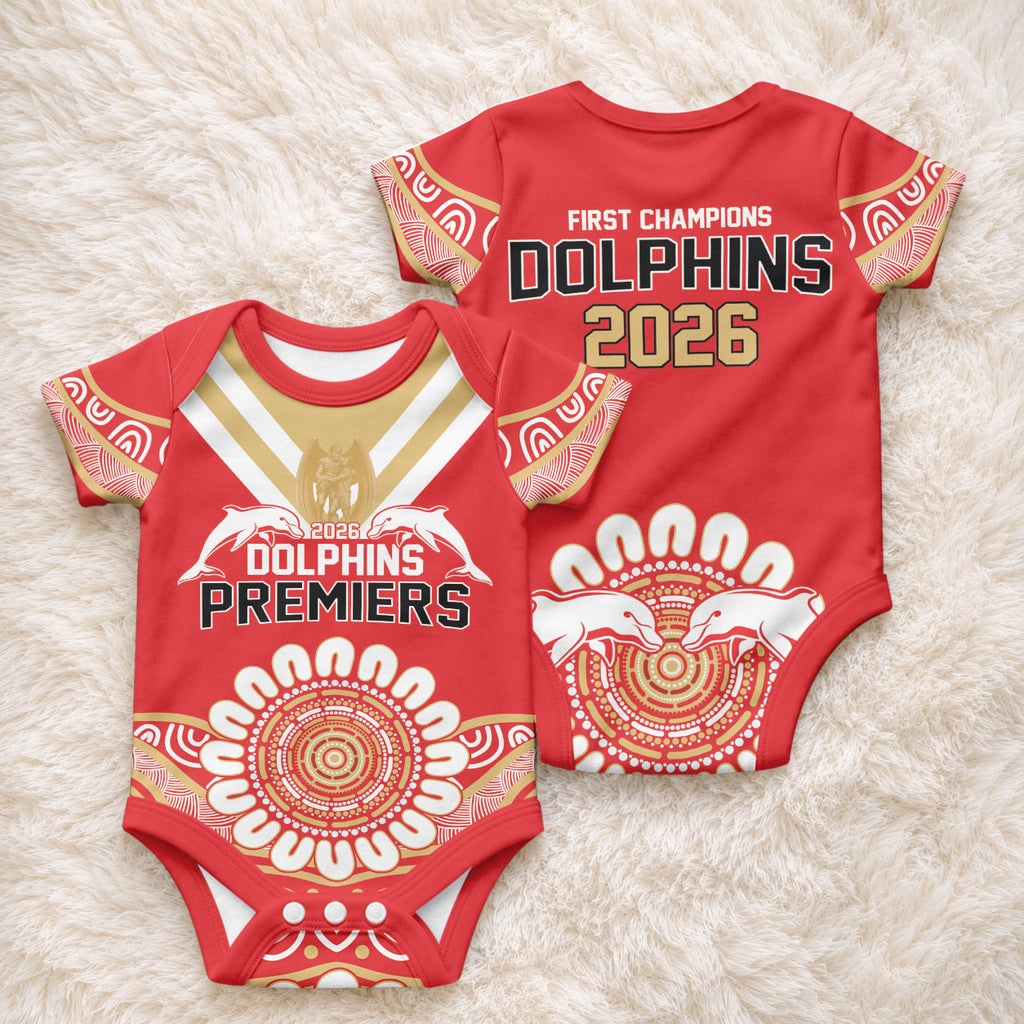 Dolphins First Champions 2026 Baby Onesie First Flag Championship