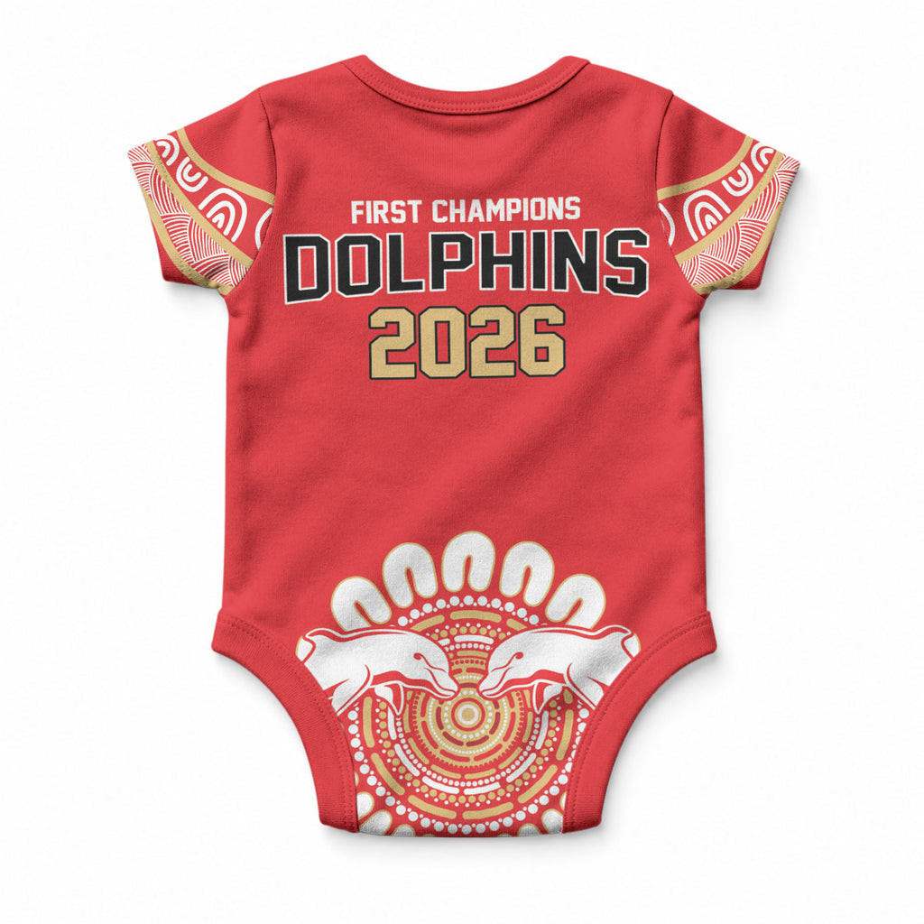 Dolphins First Champions 2026 Baby Onesie First Flag Championship