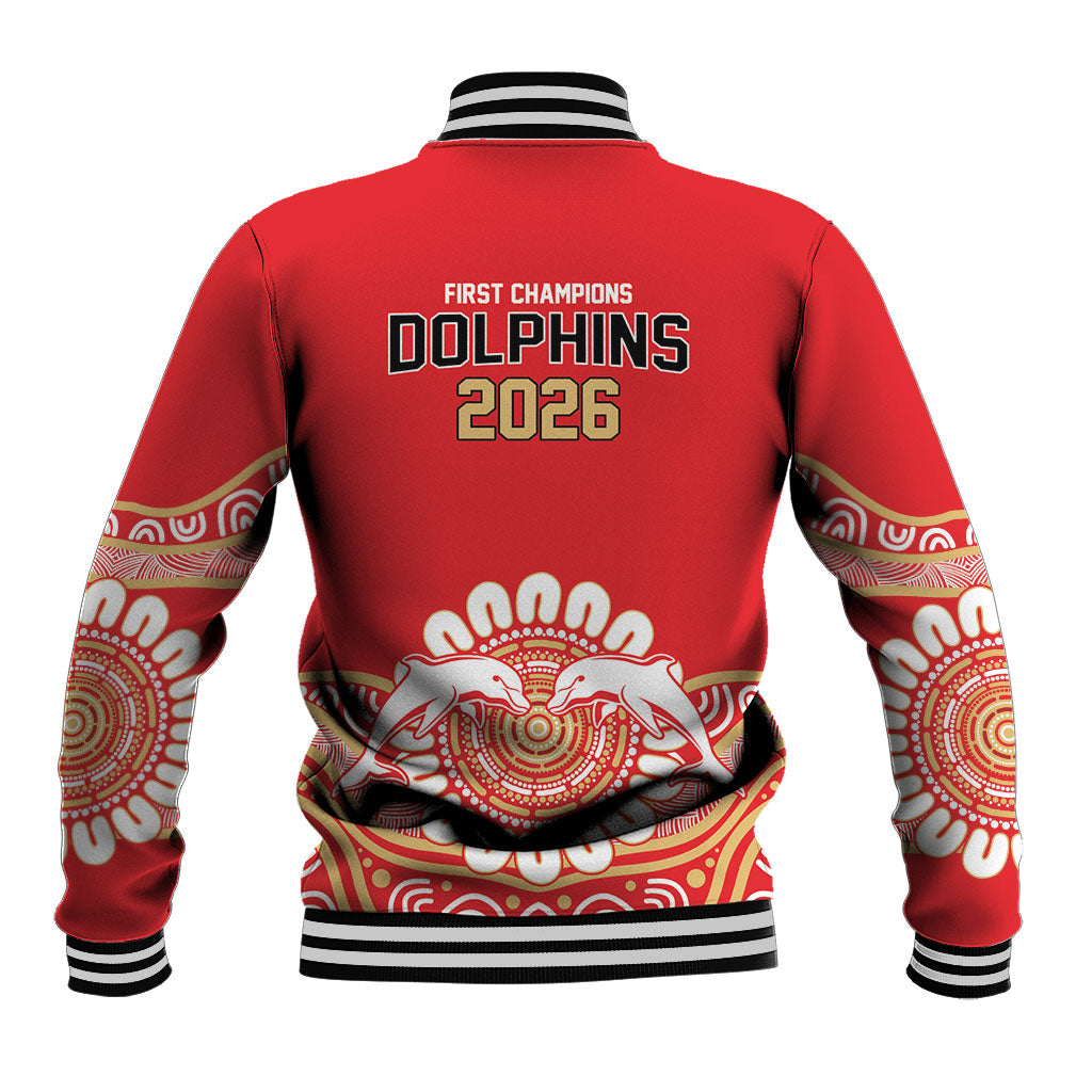 Dolphins First Champions 2026 Baseball Jacket First Flag Championship