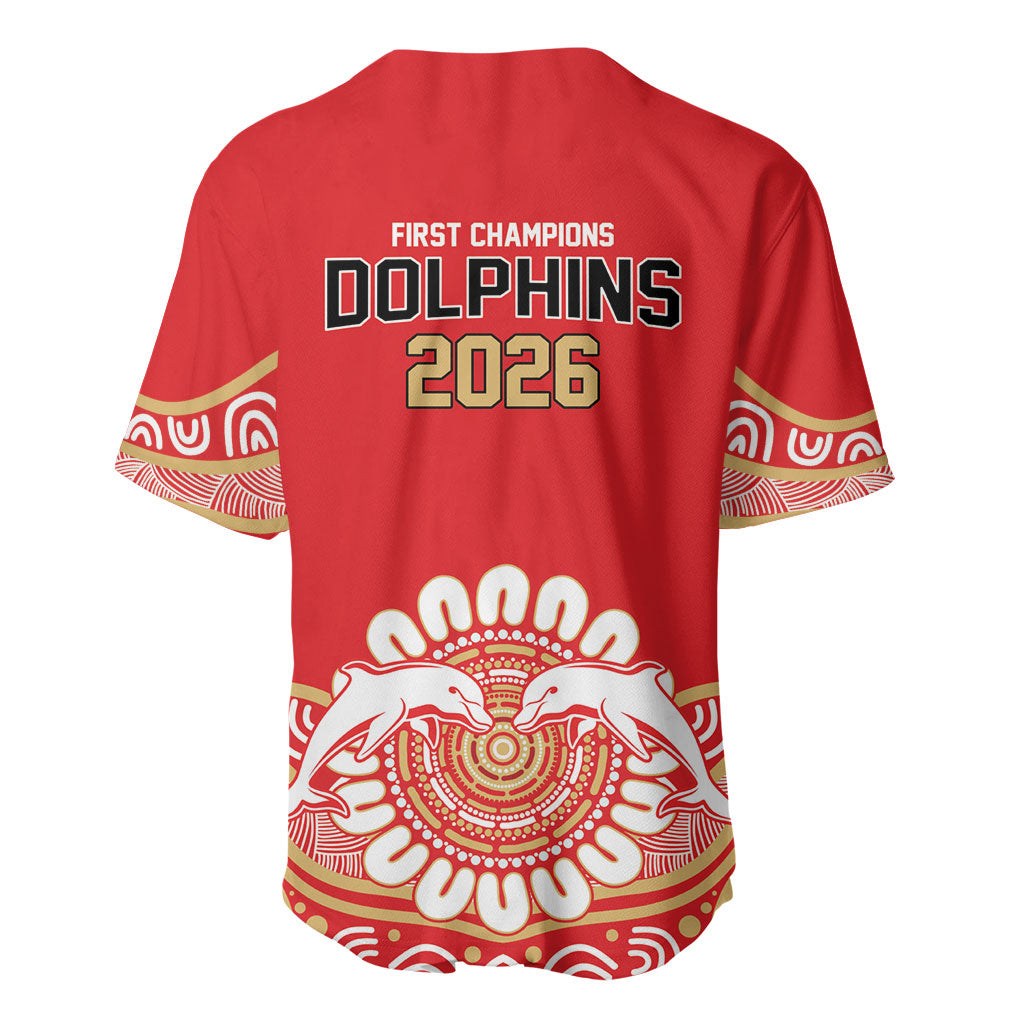 Dolphins First Champions 2026 Baseball Jersey First Flag Championship