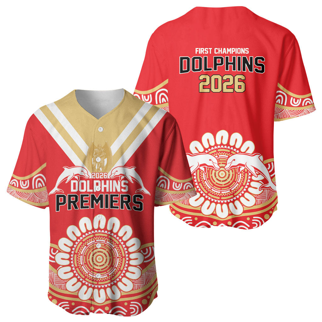 Dolphins First Champions 2026 Baseball Jersey First Flag Championship