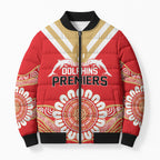 Dolphins First Champions 2026 Bomber Puffer Jacket First Flag Championship