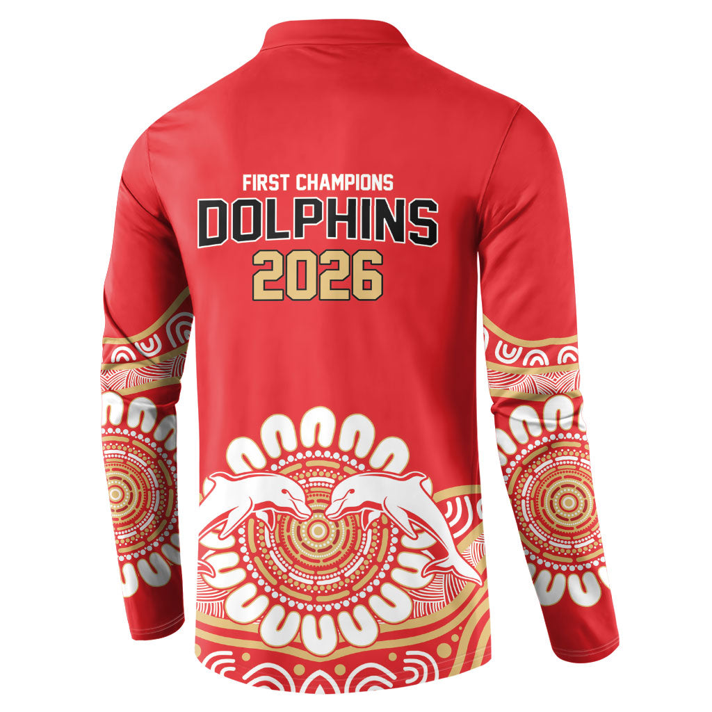 Dolphins First Champions 2026 Button Sweatshirt First Flag Championship