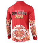 Dolphins First Champions 2026 Button Sweatshirt First Flag Championship