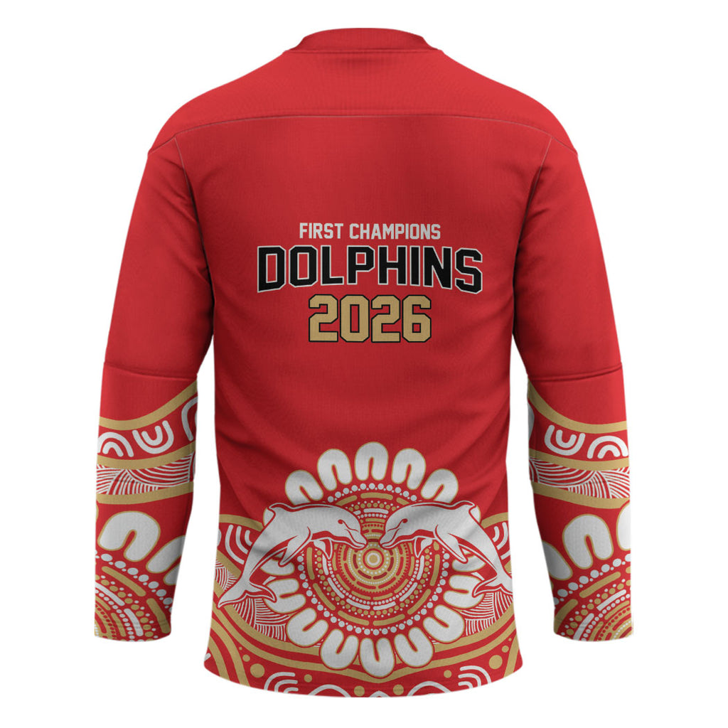 Dolphins First Champions 2026 Hockey Jersey First Flag Championship