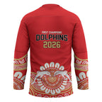 Dolphins First Champions 2026 Hockey Jersey First Flag Championship