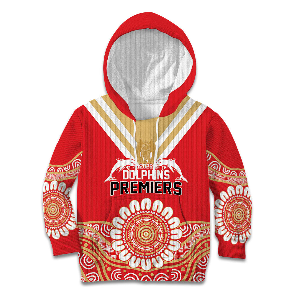 Dolphins First Champions 2026 Kid Hoodie First Flag Championship