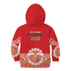 Dolphins First Champions 2026 Kid Hoodie First Flag Championship