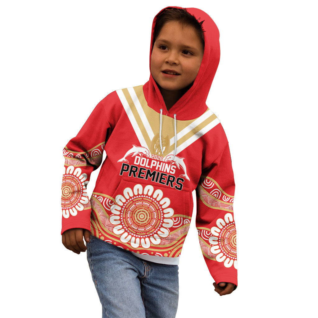 Dolphins First Champions 2026 Kid Hoodie First Flag Championship