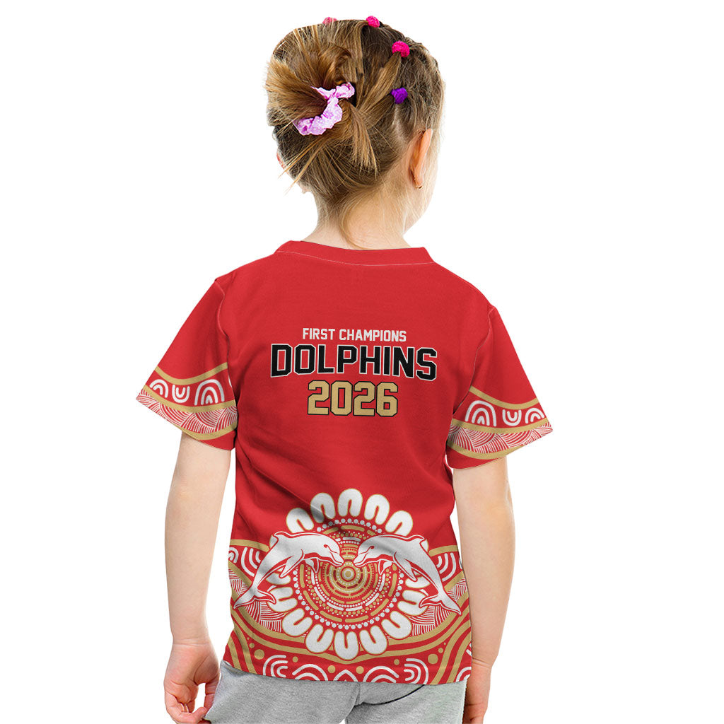 Dolphins First Champions 2026 Kid T Shirt First Flag Championship