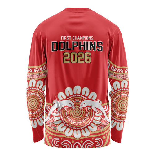 Dolphins First Champions 2026 Long Sleeve Shirt First Flag Championship