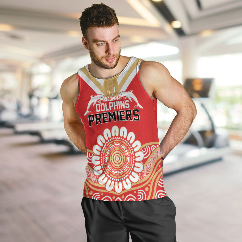 Dolphins First Champions 2026 Men Tank Top First Flag Championship