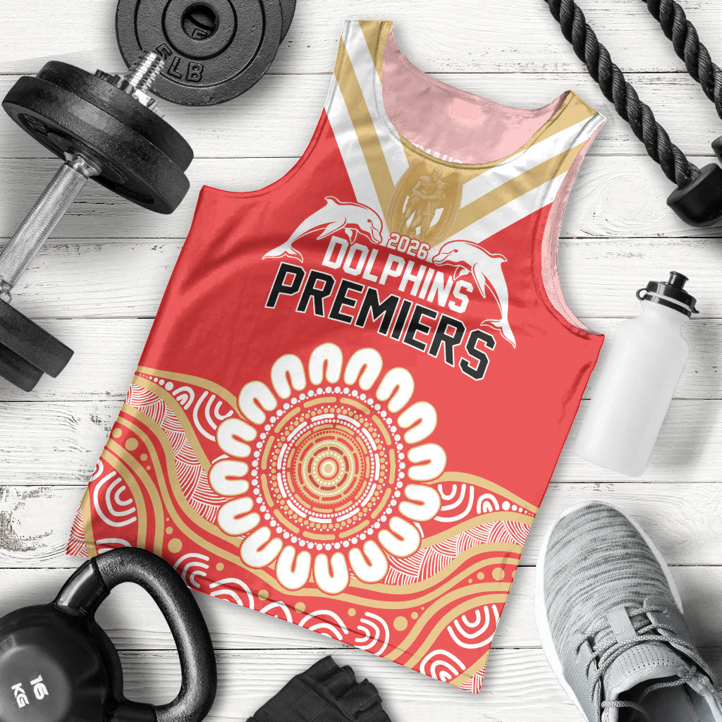 Dolphins First Champions 2026 Men Tank Top First Flag Championship