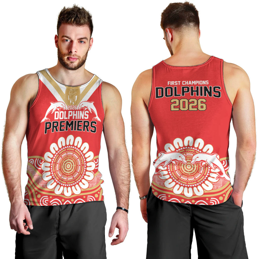 Dolphins First Champions 2026 Men Tank Top First Flag Championship