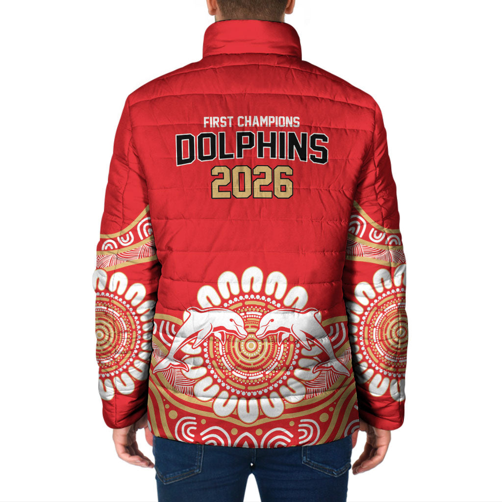 Dolphins First Champions 2026 Padded Jacket First Flag Championship