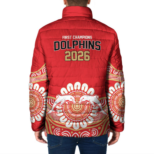 Dolphins First Champions 2026 Padded Jacket First Flag Championship