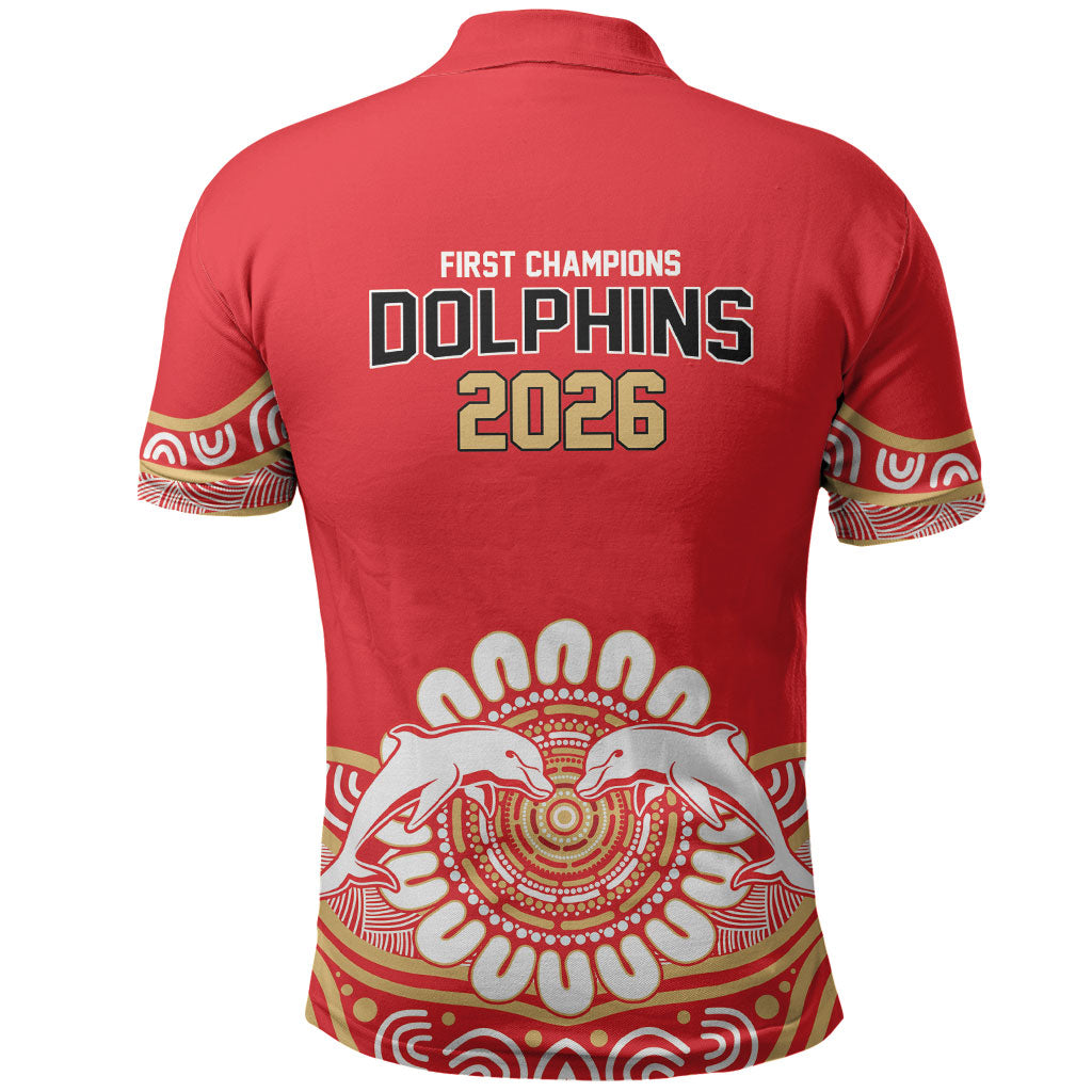 Dolphins First Champions 2026 Polo Shirt First Flag Championship
