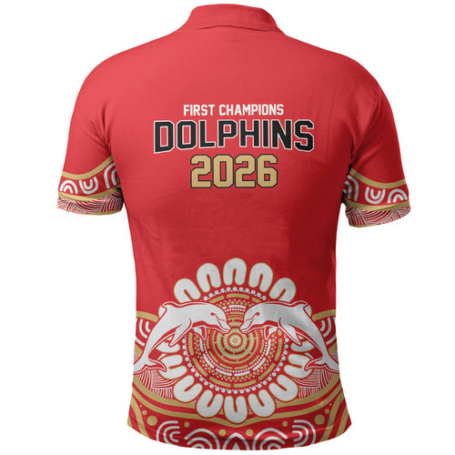 Dolphins First Champions 2026 Polo Shirt First Flag Championship