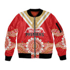Dolphins First Champions 2026 Sleeve Zip Bomber Jacket First Flag Championship