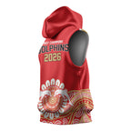 Dolphins First Champions 2026 Sleeveless Hoodie First Flag Championship