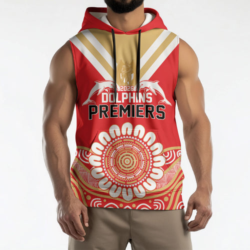 Dolphins First Champions 2026 Sleeveless Hoodie First Flag Championship