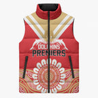 Dolphins First Champions 2026 Sleeveless Puffer Jacket First Flag Championship