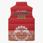 Dolphins First Champions 2026 Sleeveless Puffer Jacket First Flag Championship