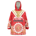 Dolphins First Champions 2026 Wearable Blanket Hoodie First Flag Championship