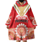 Dolphins First Champions 2026 Wearable Blanket Hoodie First Flag Championship