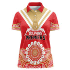 Dolphins First Champions 2026 Women Polo Shirt First Flag Championship