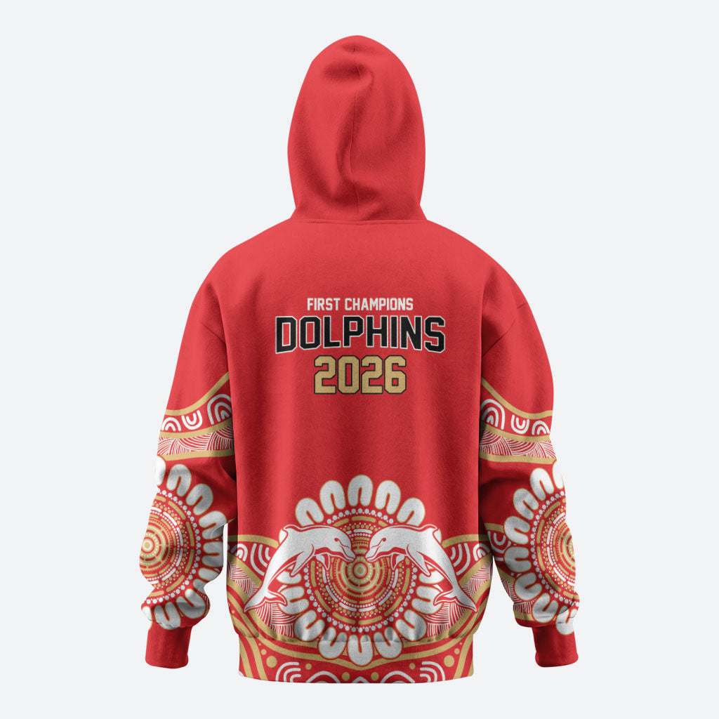 Dolphins First Champions 2026 Zip Hoodie First Flag Championship
