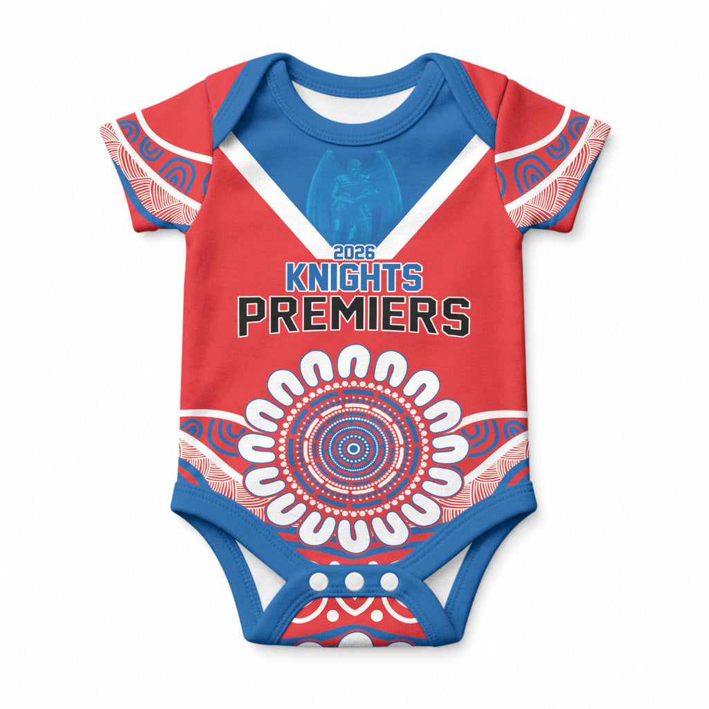 Newcastle Premiers 2026 Baby Onesie Knights Champions Three Premiership History