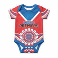 Newcastle Premiers 2026 Baby Onesie Knights Champions Three Premiership History