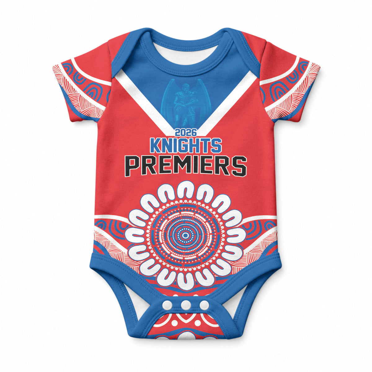 Newcastle Premiers 2026 Baby Onesie Knights Champions Three Premiership History