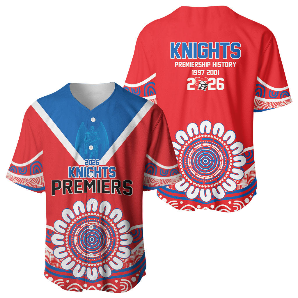Newcastle Premiers 2026 Baseball Jersey Knights Champions Three Premiership History