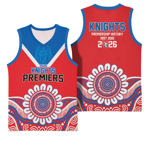 Newcastle Premiers 2026 Basketball Jersey Knights Champions Three Premiership History