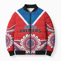 Newcastle Premiers 2026 Bomber Puffer Jacket Knights Champions Three Premiership History